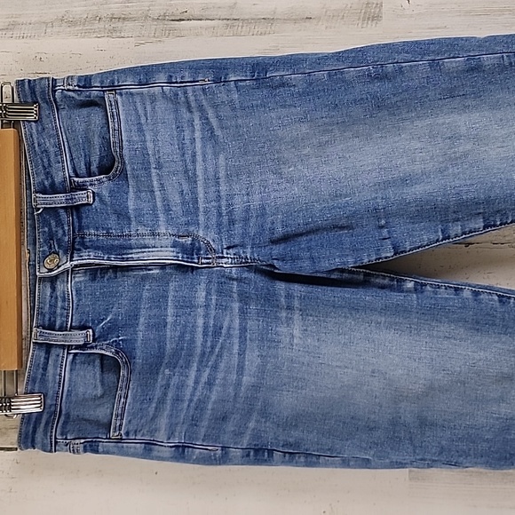 American Eagle Next Level Stretch super hi-rise jegging crop jeans Size 6 Long - Picture 2 of 10